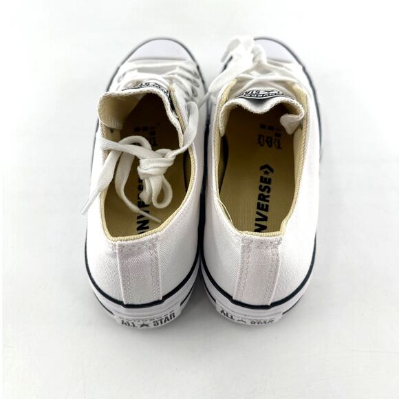 Converse Women's White Chuck Taylor All Star Lift Platform Canvas Shoe Size 6 - Picture 7 of 11